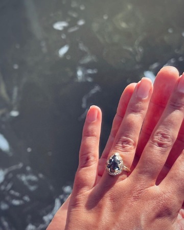 Kellee Merrell and Ty Pennington's engagement ring.